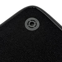 Black Floor Mats for Aston Martin DBX707 (2022-2026) SUV707 (2022-2026) SUV with Leather