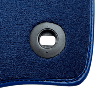 Dark Blue Floor Mats for Lexus RC-F (2015-2024) ER56 Design