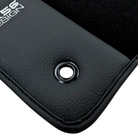 ER56 Design Black Floor Mats for Chrysler Imperial (1990-1993) with Leather