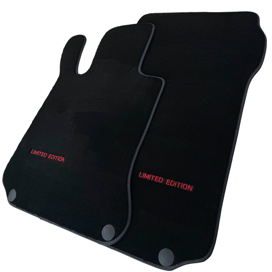 Black Floor Mats For Mercedes Benz A-Class W177 Hatchback AMG (2018-2023) | Limited Edition