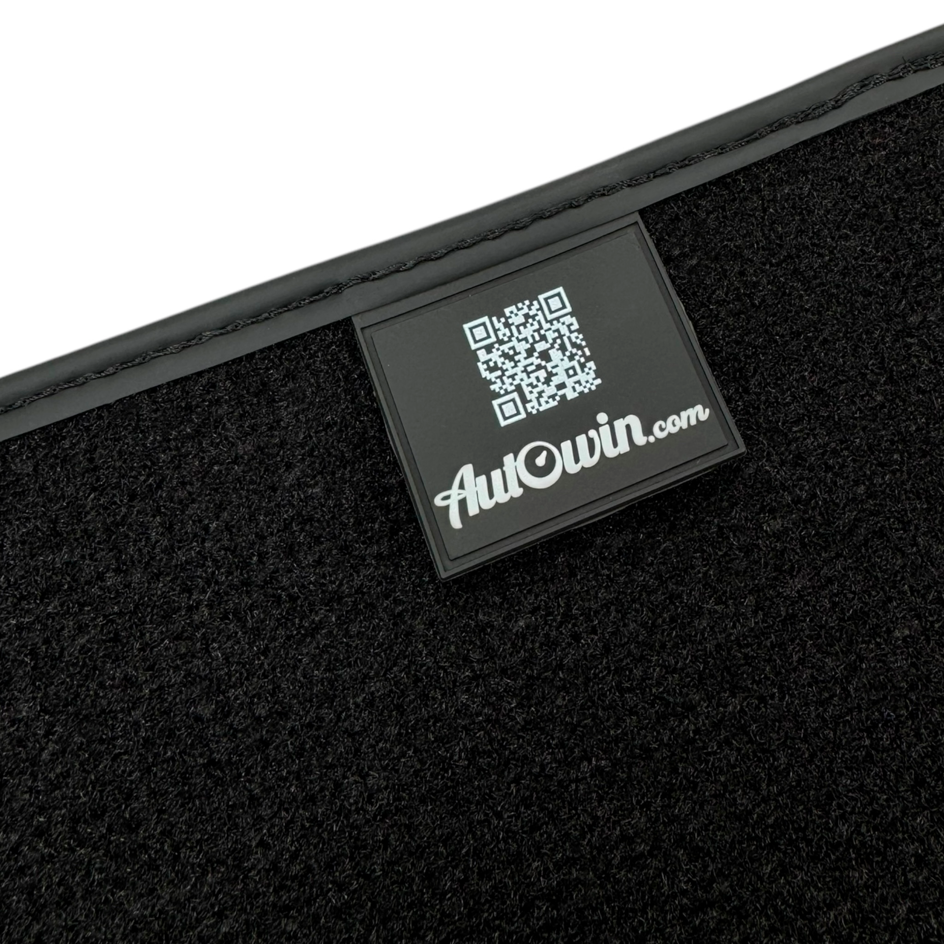 ER56 Design Black Floor Mats for Chevrolet Lumina Coupe (1990-1994) with Leather