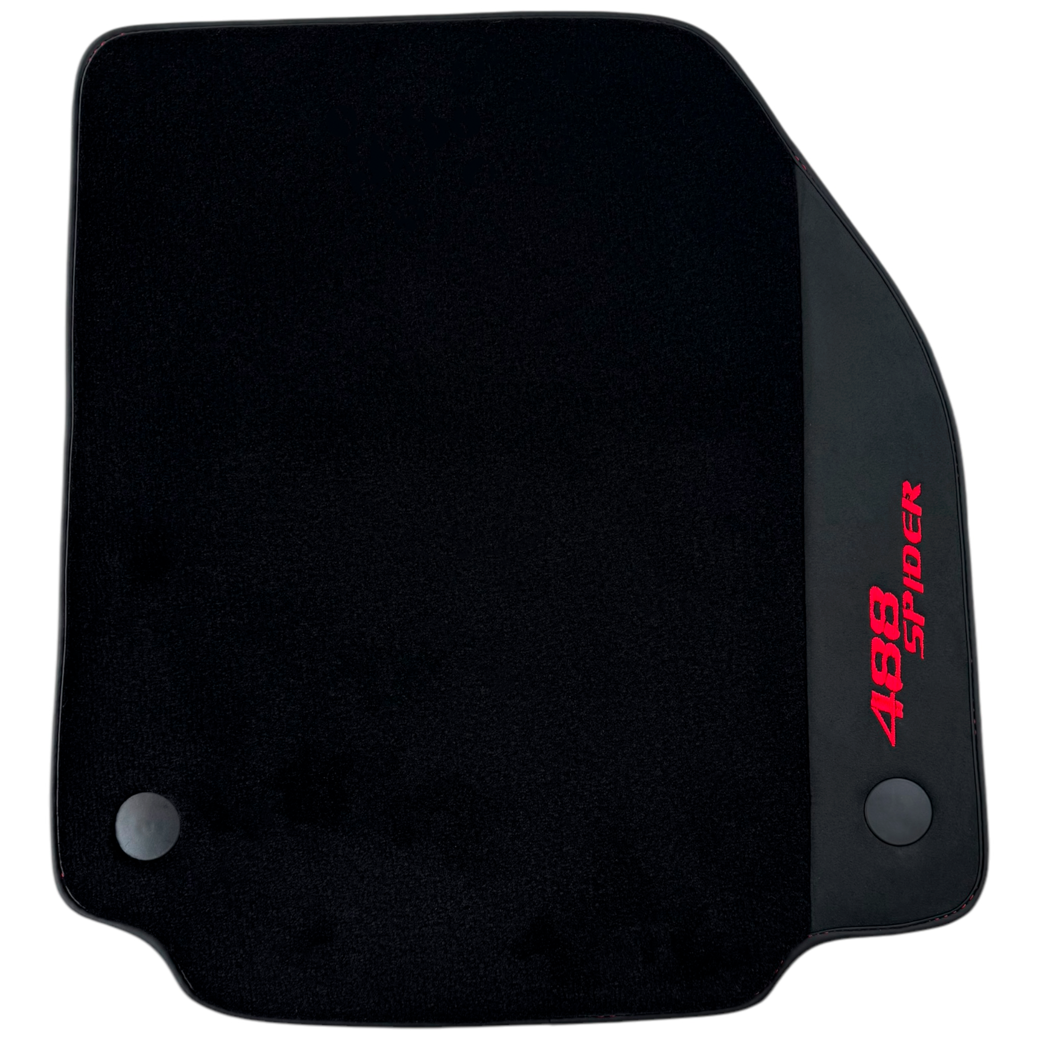 Ferrari 488 Spider Alcantara Mats (2016-2022): Red Sewing