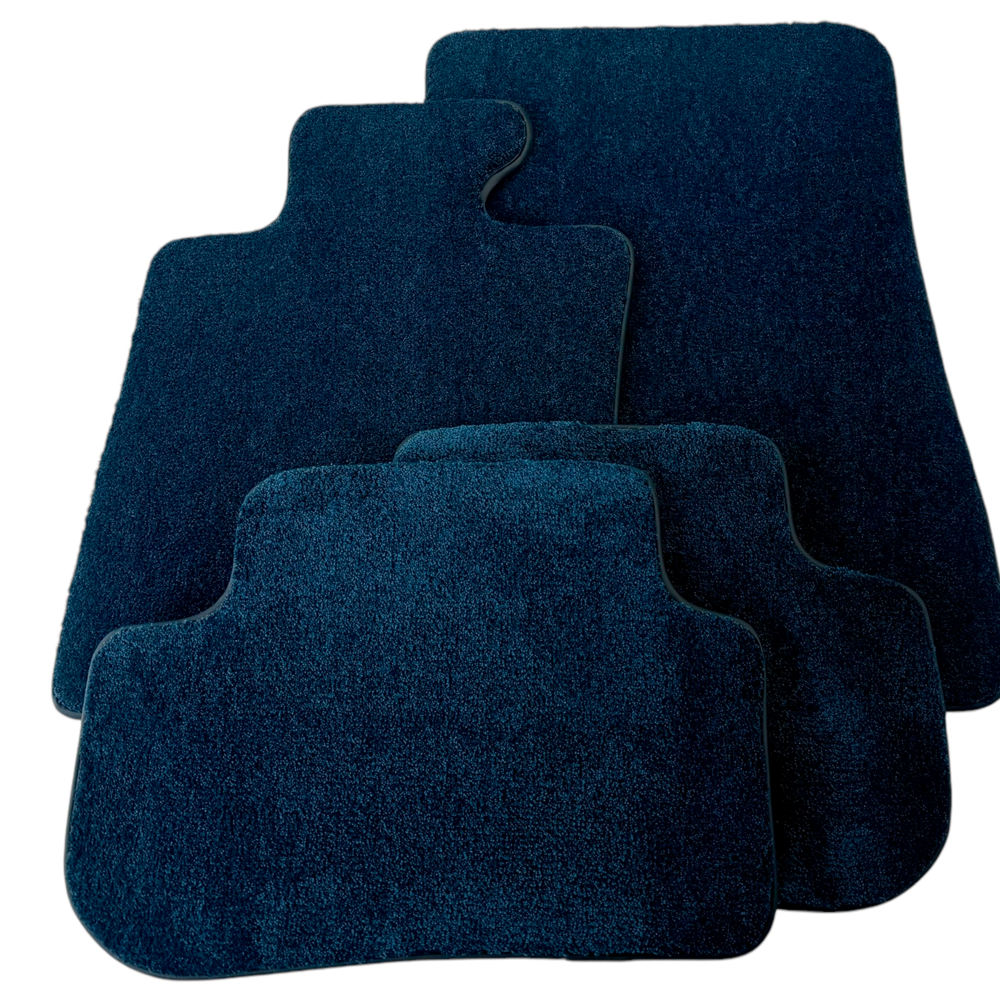 Dark Blue Floor Mats for Rolls Royce Cullinan RR31 (2018-2025) | Luxury Quality