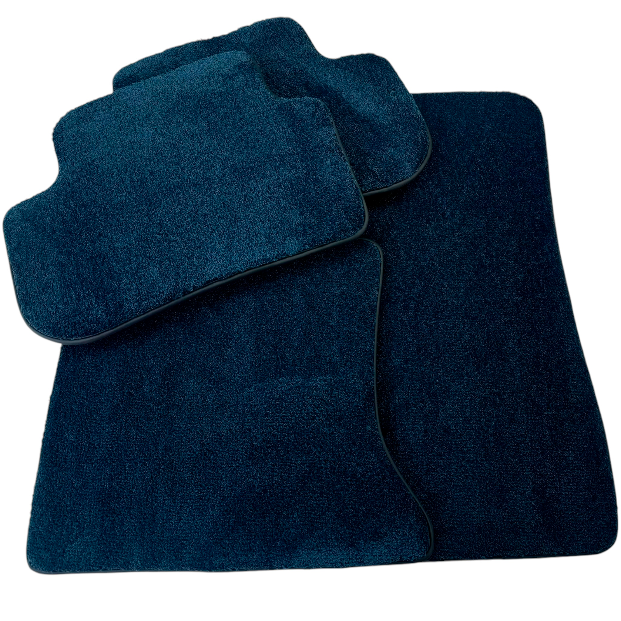 Dark Blue Floor Mats for Rolls Royce Cullinan RR31 (2018-2025) | Luxury Quality