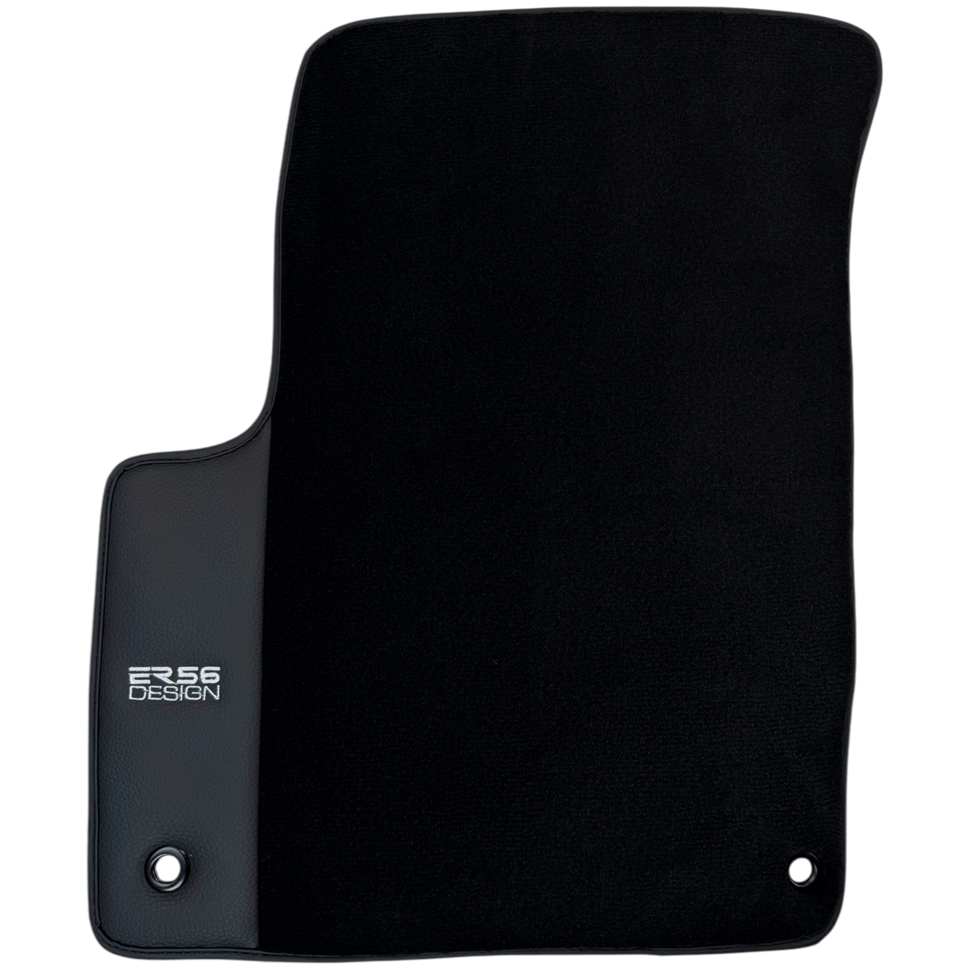 ER56 Design Black Floor Mats for Chevrolet Lumina Coupe (1990-1994) with Leather