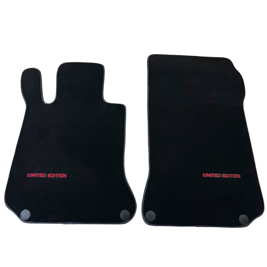 Black Floor Mats For Mercedes Benz A-Class W177 Hybrid (2019-2023) | Limited Edition