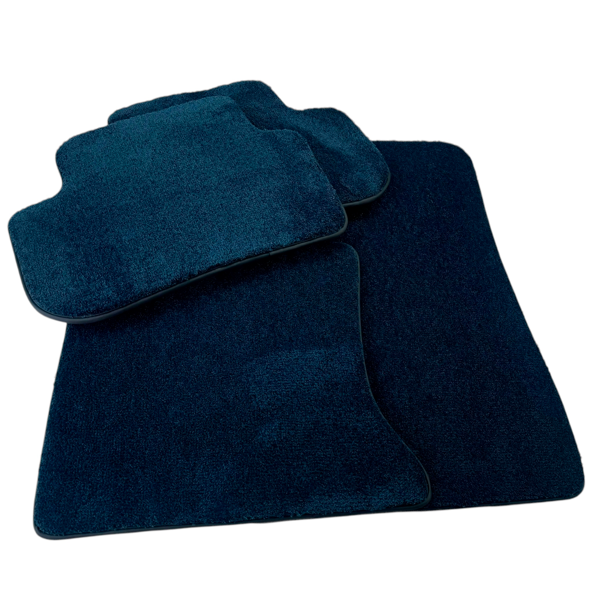 Dark Blue Floor Mats for Rolls Royce Cullinan RR31 (2018-2025) | Luxury Quality