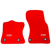 Red Floor Mats for Jaguar X-Type (2001-2009) ER56 Design - AutoWin