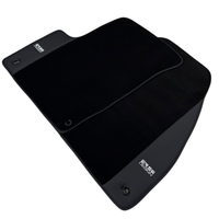 ER56 Design Black Floor Mats for Chevrolet Trax (2013-2023) with Leather