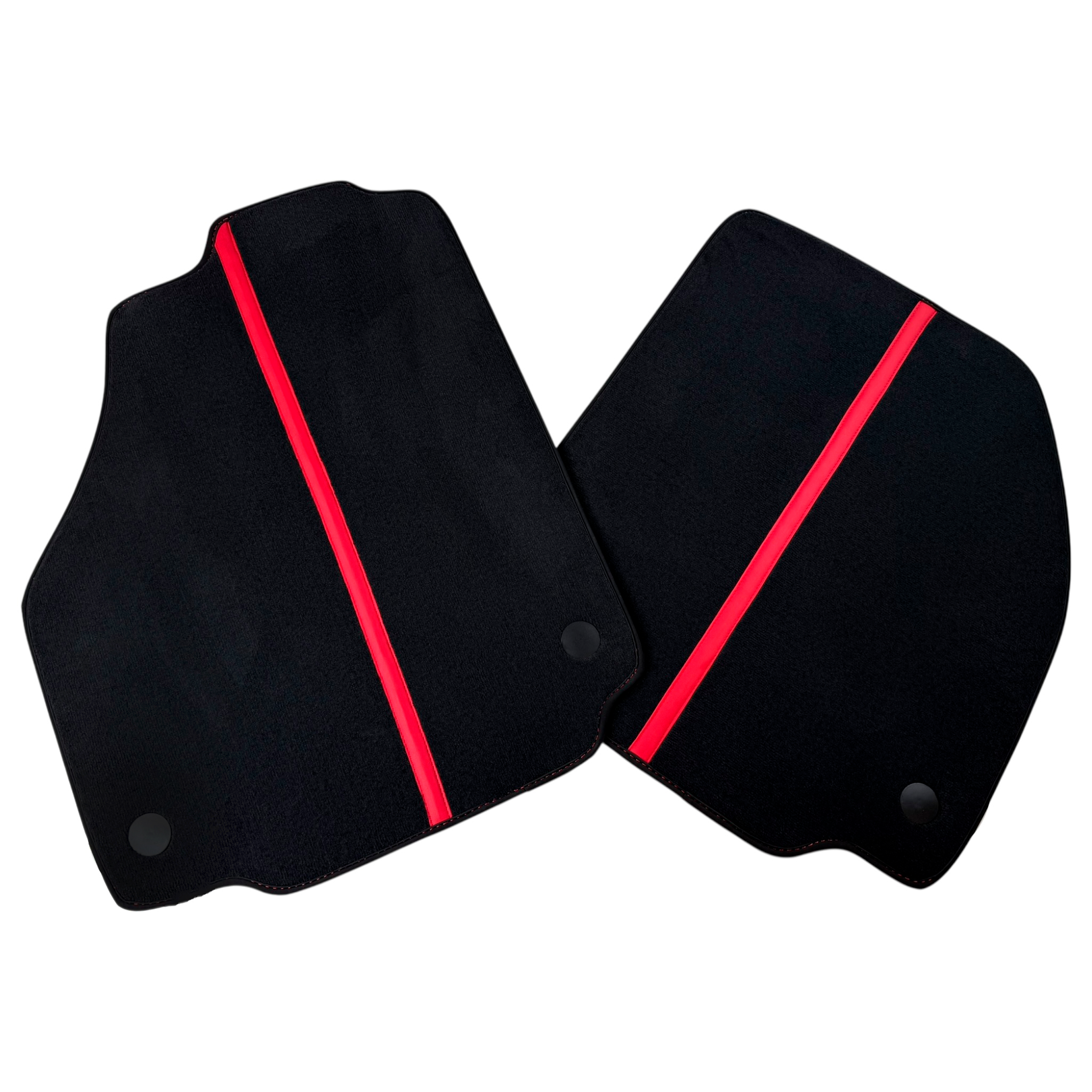 Premium Luxury Black Car Floor Mats for Ferrari 488 GTB (2016-2022)
