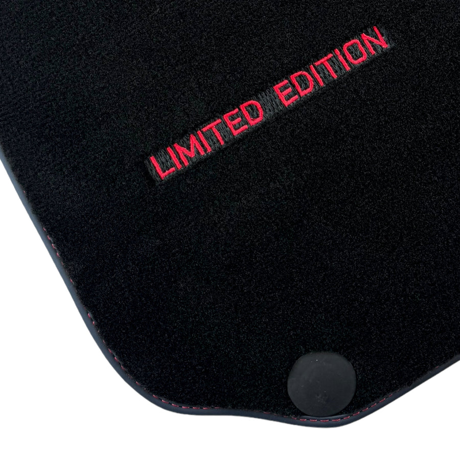 Black Floor Mats For Mercedes Benz A-Class W169 (2004-2012) | Limited Edition