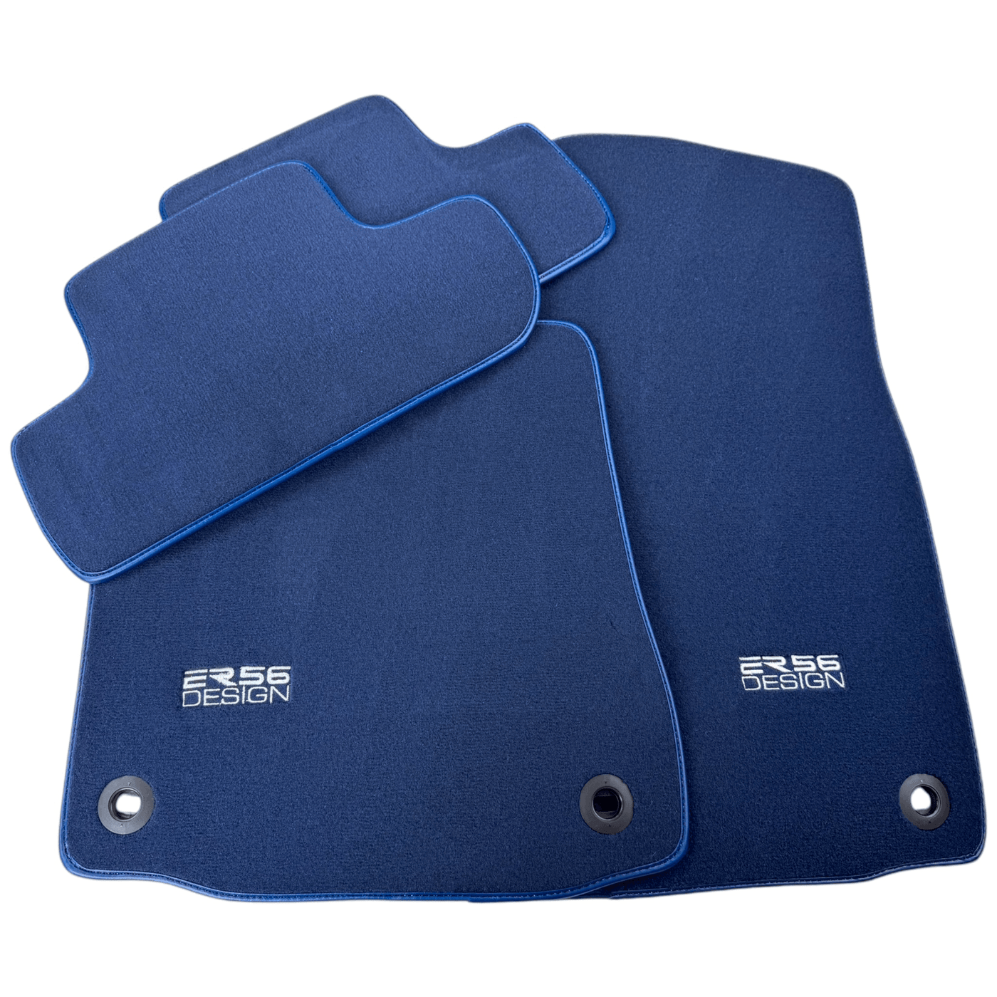 Dark Blue Floor Mats for Lexus RC-F (2015-2024) ER56 Design