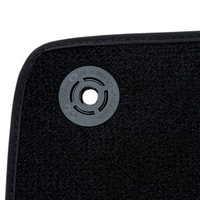 Carbon Fiber Black Floor Mats for Lamborghini Revuelto 2024-2025