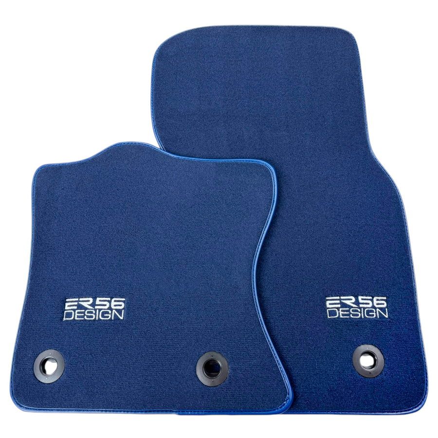 Dark Blue Floor Mats for Jaguar XF (2009-2015) Sedan| ER56 Design