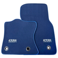 Dark Blue Floor Mats for Jaguar F-Type (2014-2020) | ER56 Design