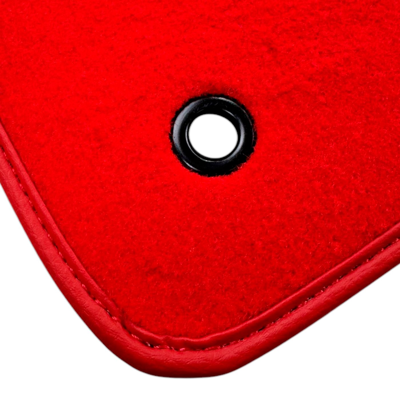 Red Floor Mats for Chevrolet Matiz Hatchback (2016-2024) by ER56 Design
