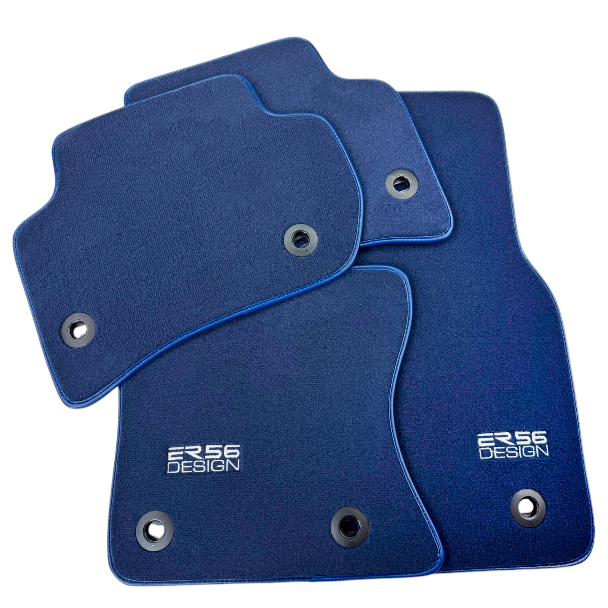 Dark Blue Floor Mats for Jaguar F-Pace (2016-2024) | ER56 Design