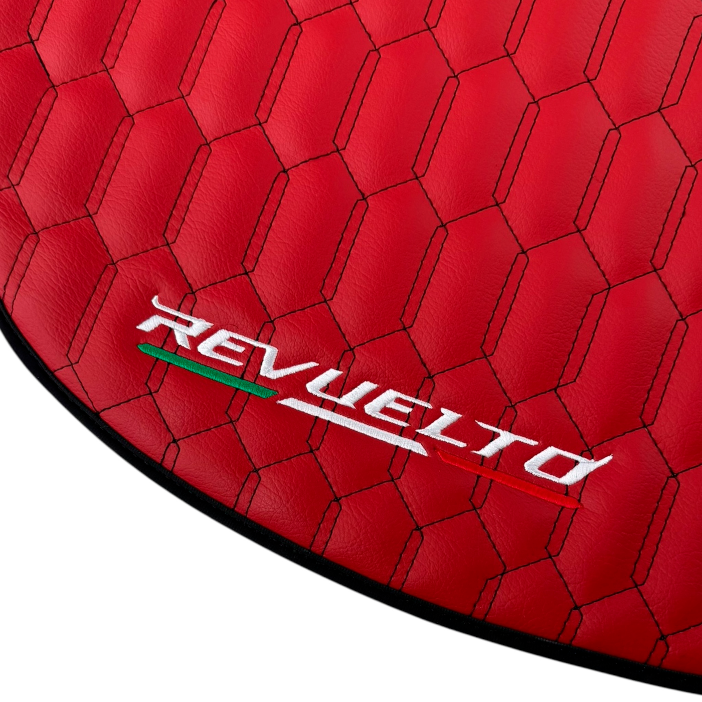 Black Carbon Fiber Floor Mats for Lamborghini Revuelto | 2024-2025