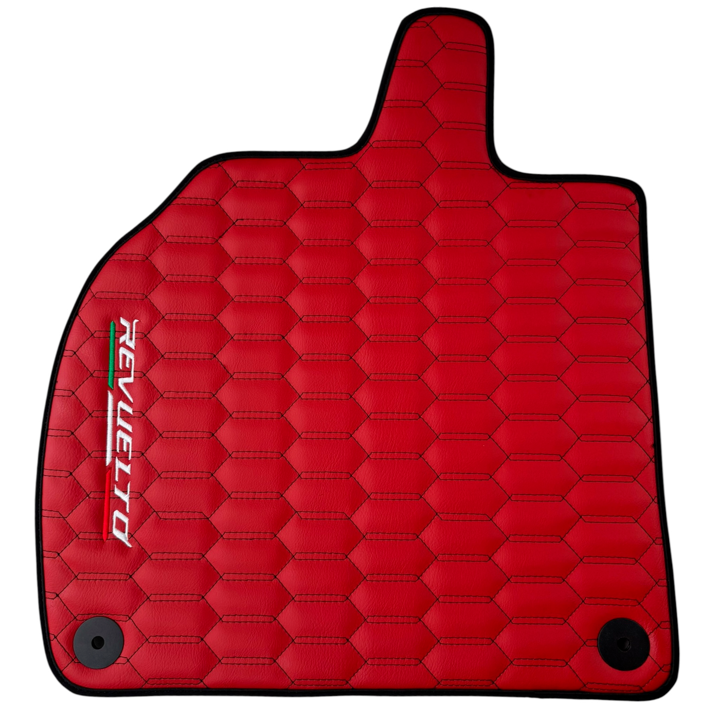 Black Carbon Fiber Floor Mats for Lamborghini Revuelto | 2024-2025