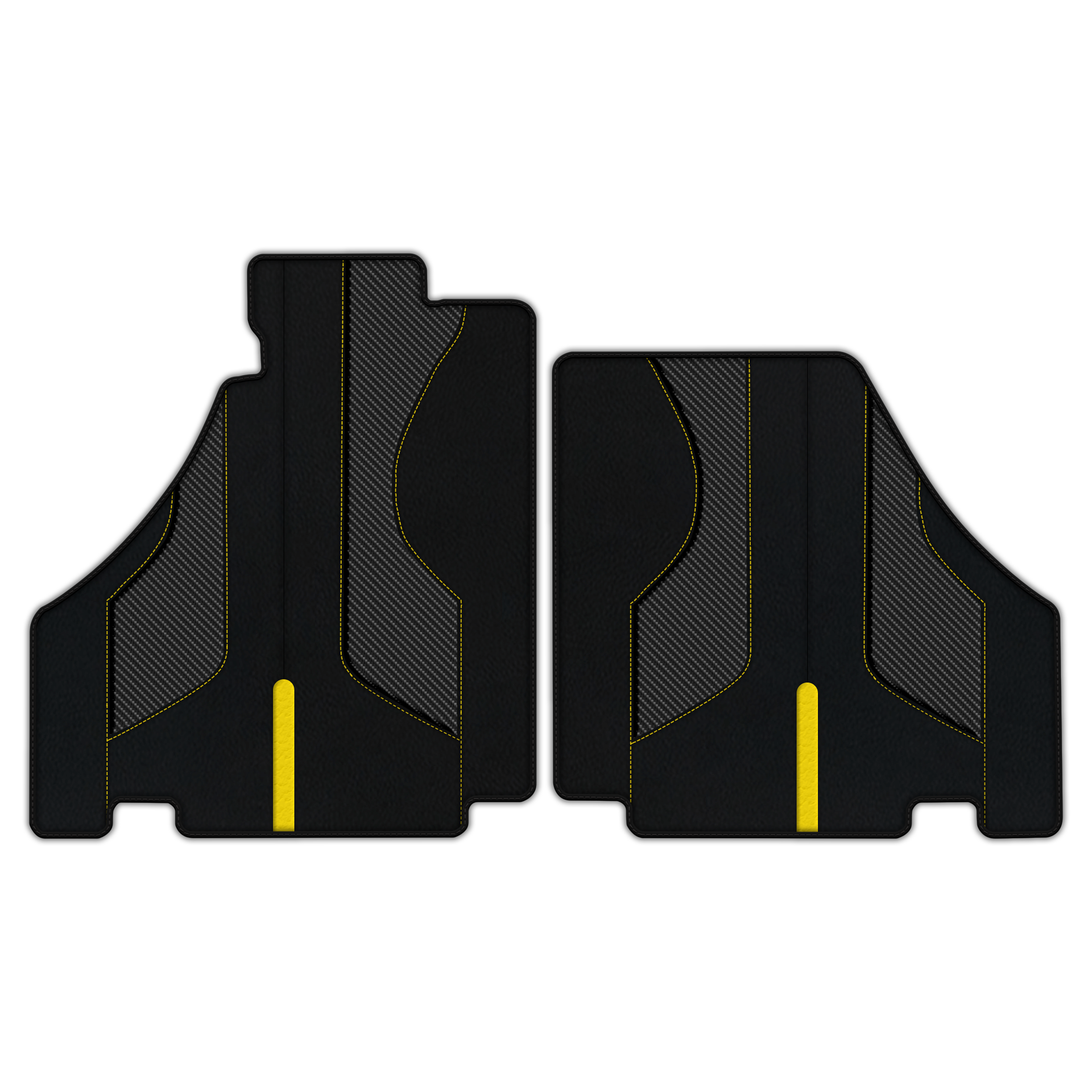 Customizable Leather Floor Mats for Ferrari 360 - AW23 Pattern