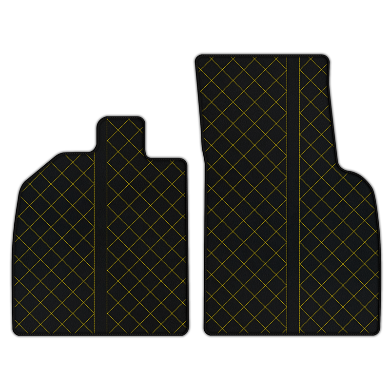 Customizable Leather Floor Mats with AW39 Pattern for Audi R8 (2015-2023)
