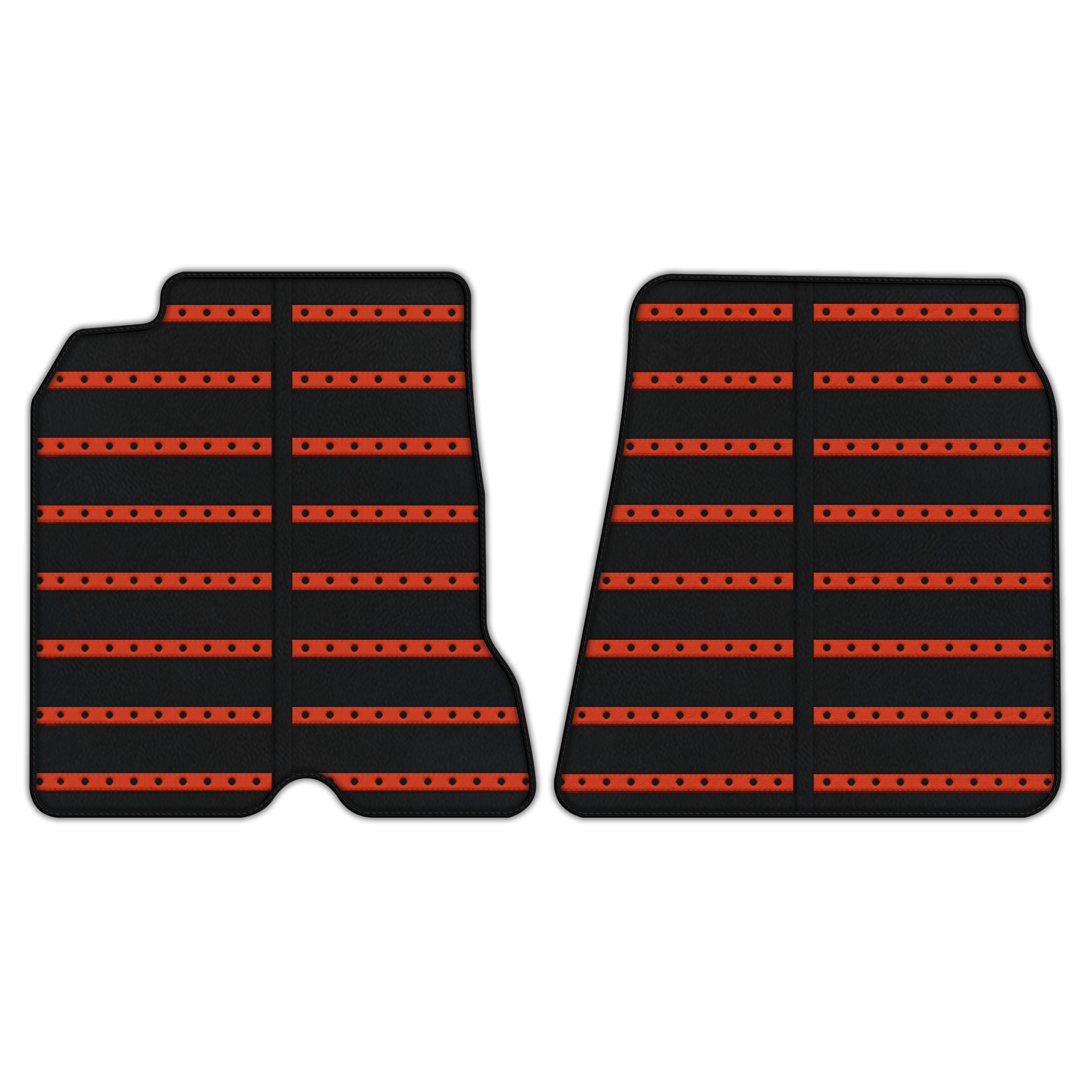 Leather Floor Mats with Daytona Design for Ferrari California T (2015-2018) - AutoWin