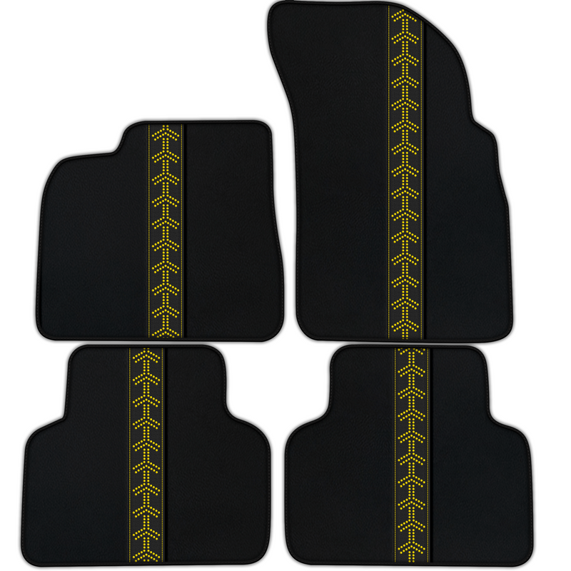 Customizable Leather Floor Mats with AW44 Pattern for Lamborghini Urus (2018-2026)