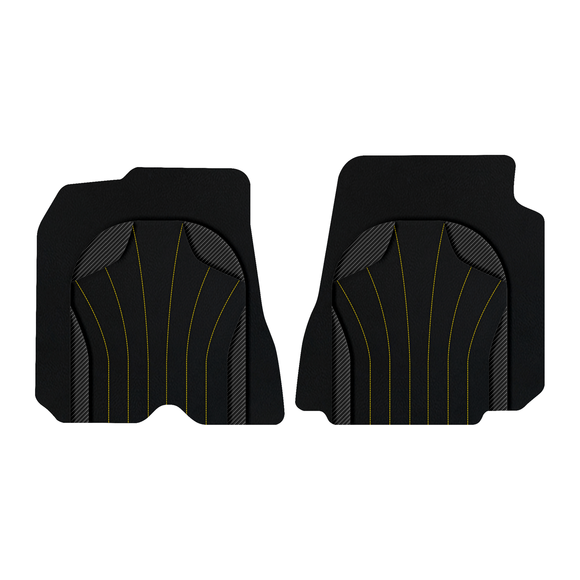 Custom Leather Floor Mats for Ferrari 812 GTS - AW23 Pattern