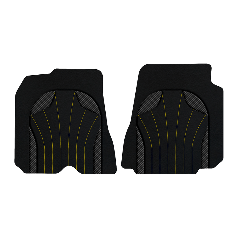 Customizable Leather Floor Mats with AW38 Pattern for Ferrari 812 GTS (2019-2023)
