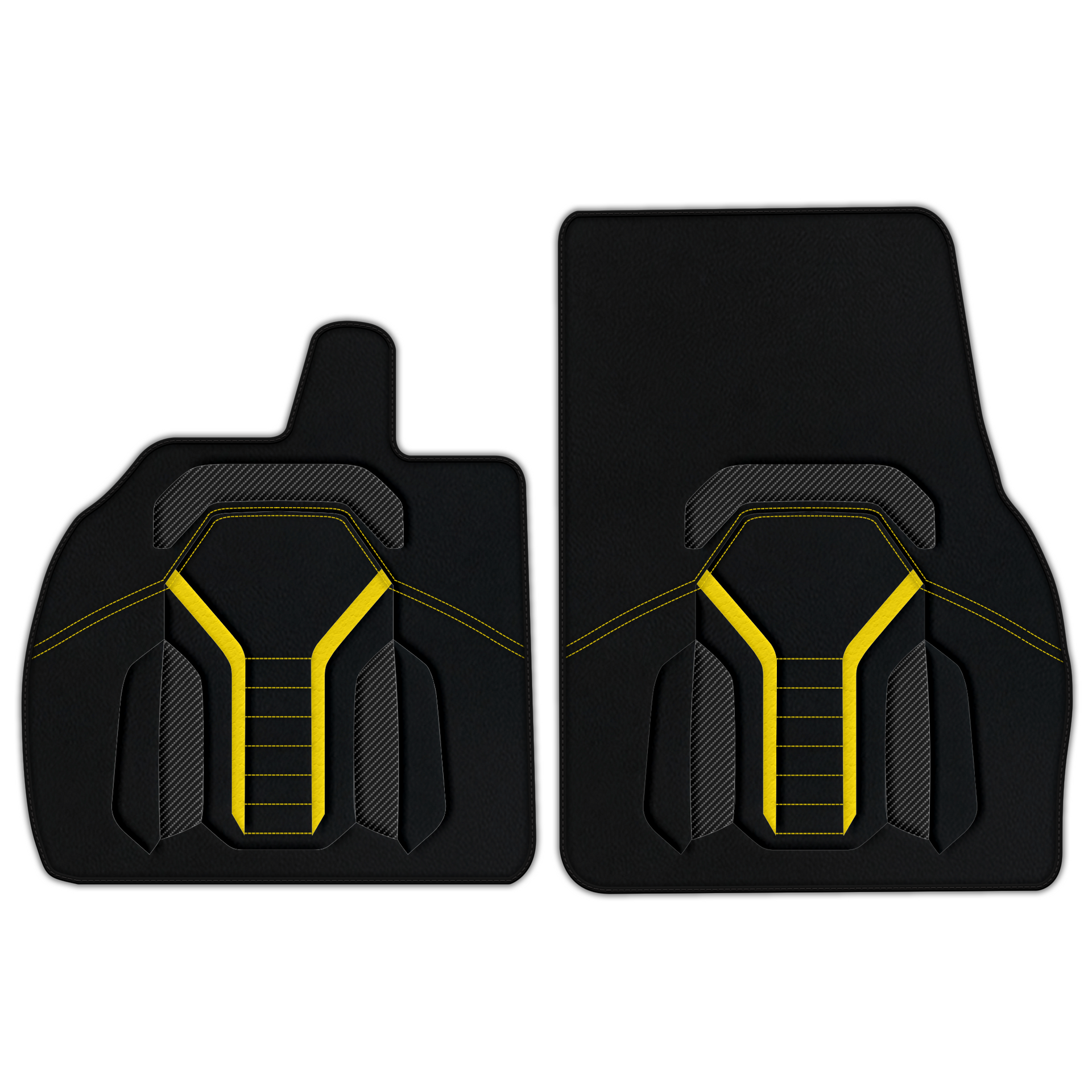 Customizable Leather Floor Mats for Lamborghini Temerario 2025-2026