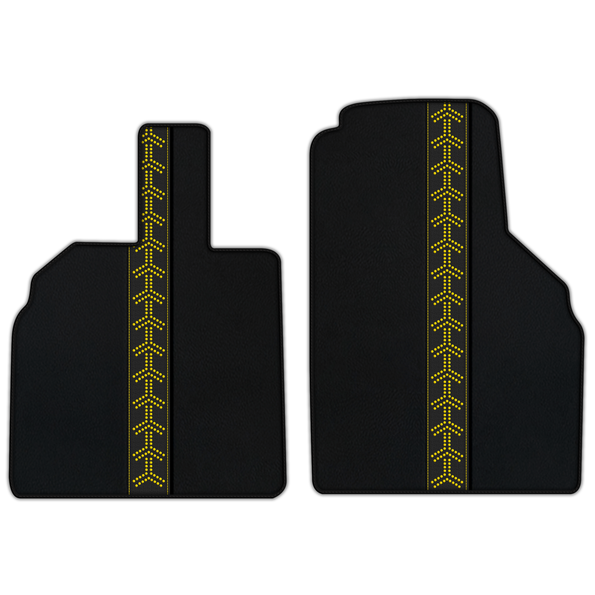 Customizable Leather Floor Mats for Lamborghini Aventador (2012-2022)