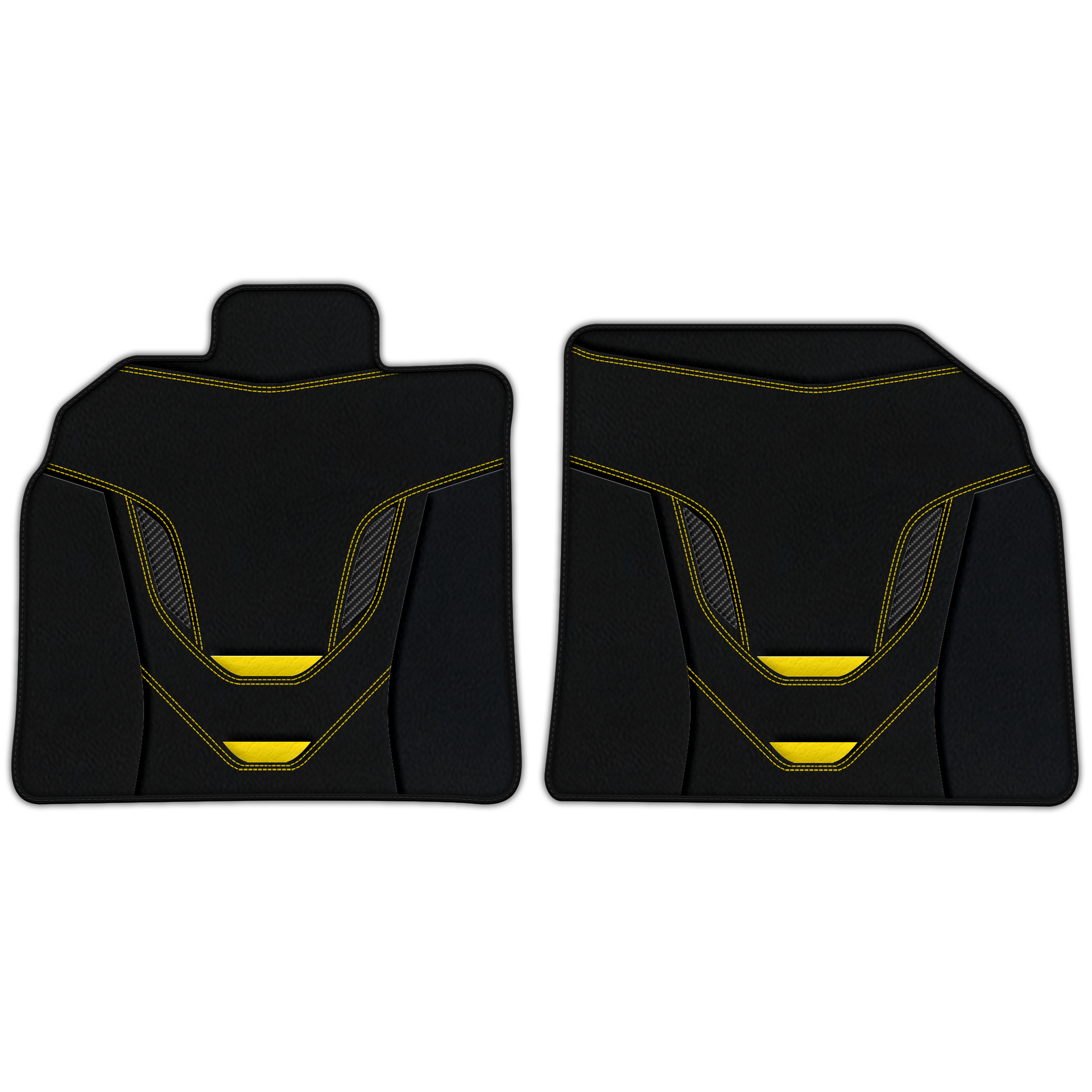 Custom Leather Floor Mats for Lamborghini Centenario - AW25 Pattern