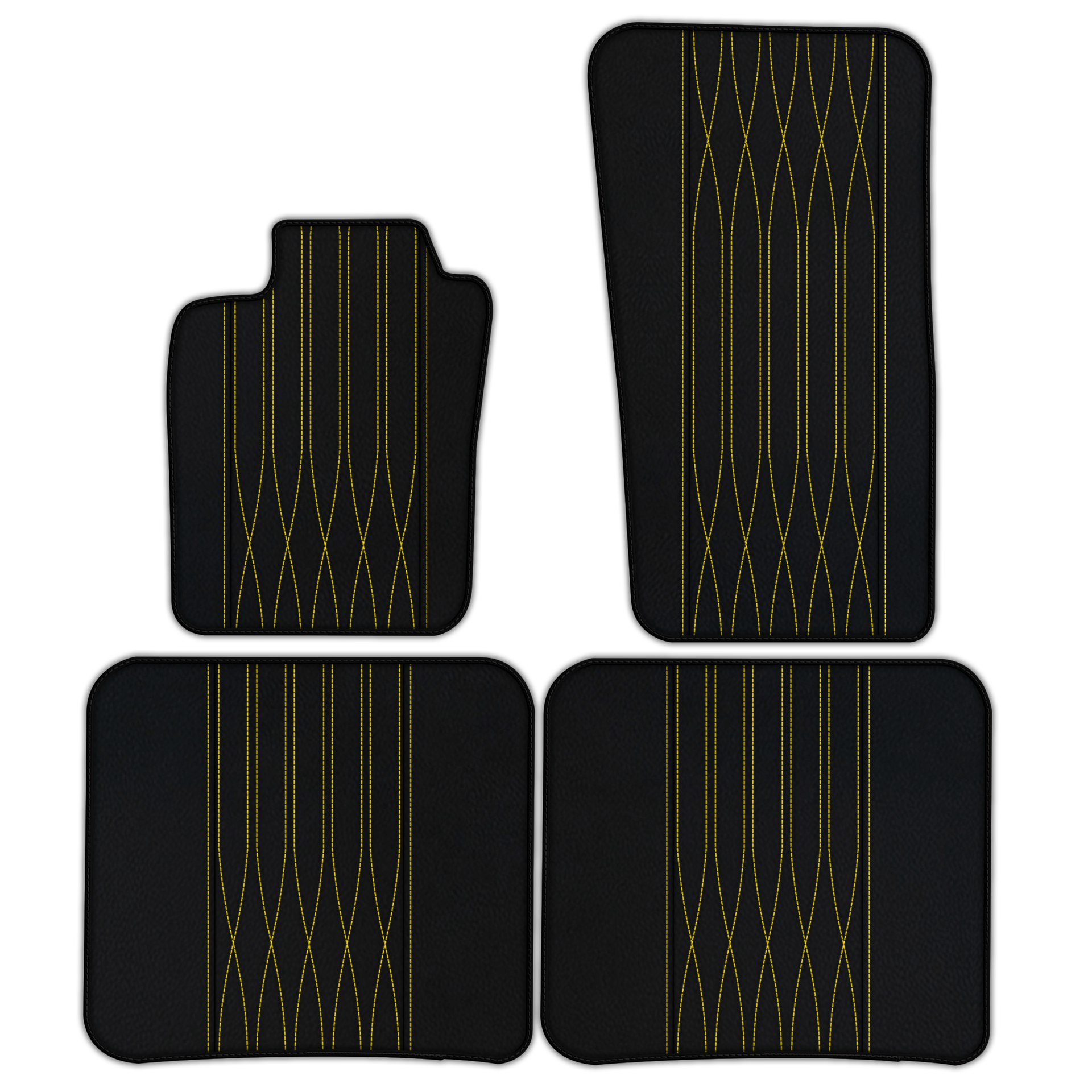 Customizable Leather Floor Mats for Bentley Continental GT (2003-2011)