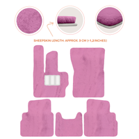 Premium Sheepskin Floor Mats for Mercedes-Benz G-Class W463 2008-2018