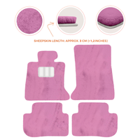 Premium Sheepskin Floor Mats for Rolls-Royce Ghost Series I RR2