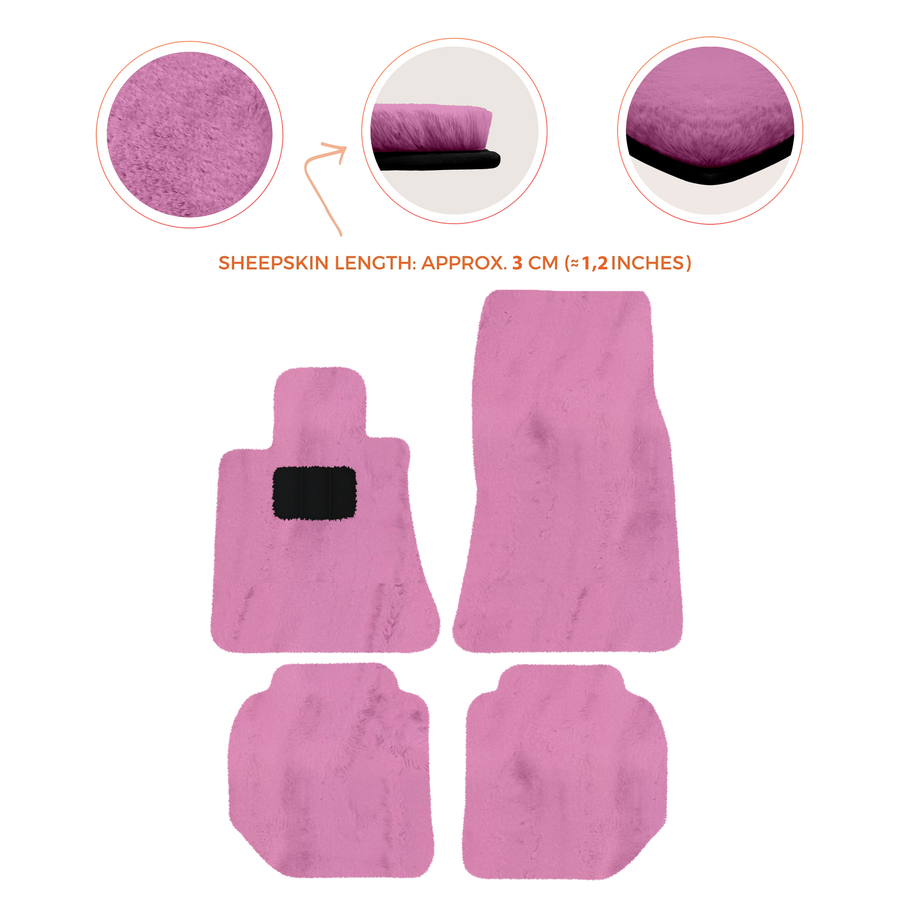 Luxury Sheepskin Floor Mats for Rolls-Royce Ghost Series I (2010-2014)