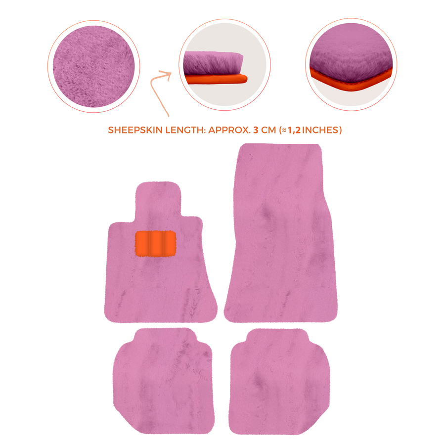 Luxury Sheepskin Floor Mats for Rolls-Royce Ghost Series I (2010-2014)