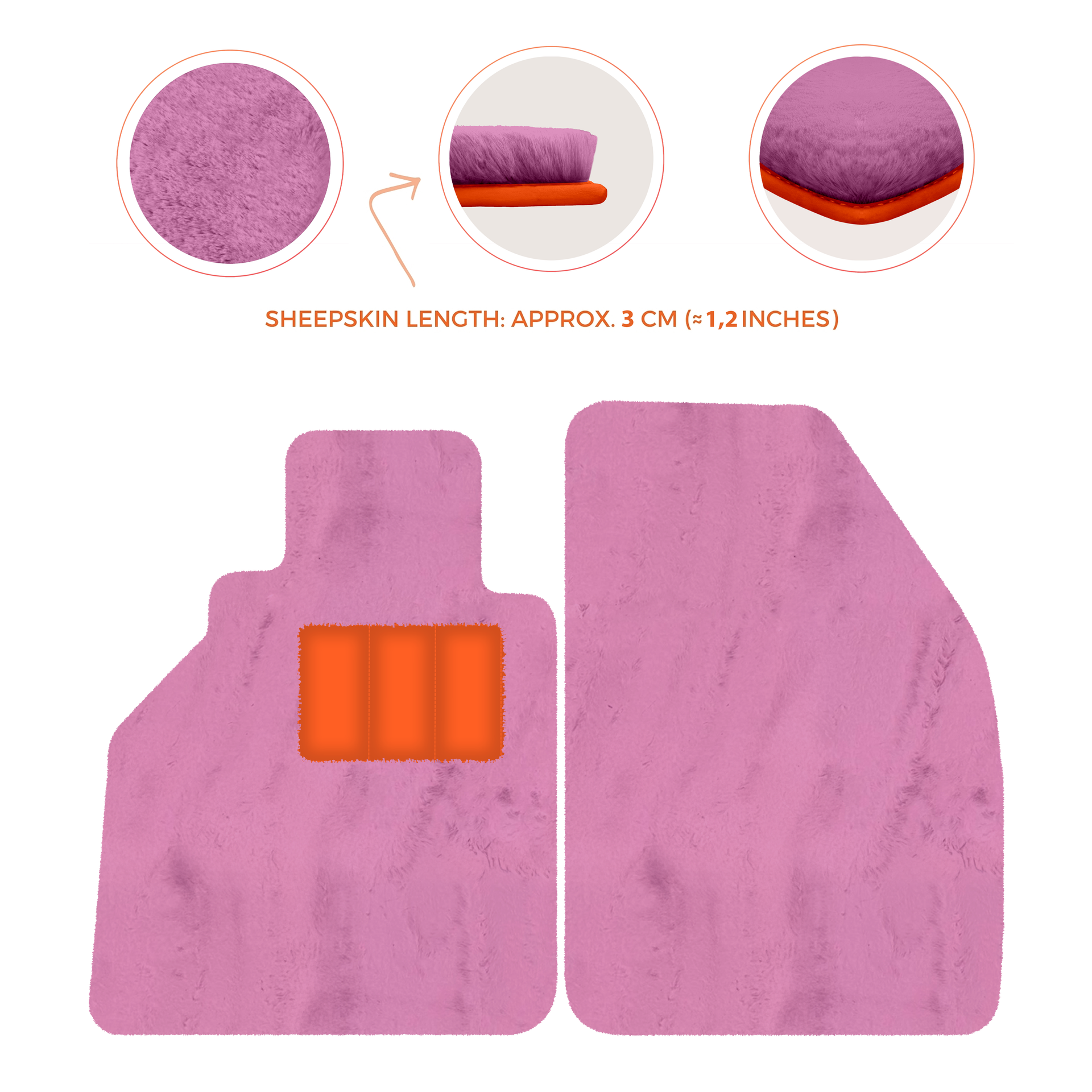 Dark Blue Floor Mats for Porsche 986 Boxster (1996-2004) with Leather - AutoWin