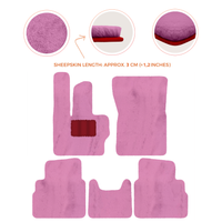 Premium Sheepskin Floor Mats for Mercedes-Benz G-Class W463 2008-2018