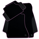 Customizable Black Floor Mats For Mercedes Benz C-Class C205 Coupe (2015-2018)