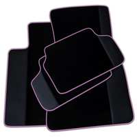 Black Floor Mats for BMW 2 Series Gran Tourer F46 (2015-2022) 5 Seats with Leather | Various Trim Colors