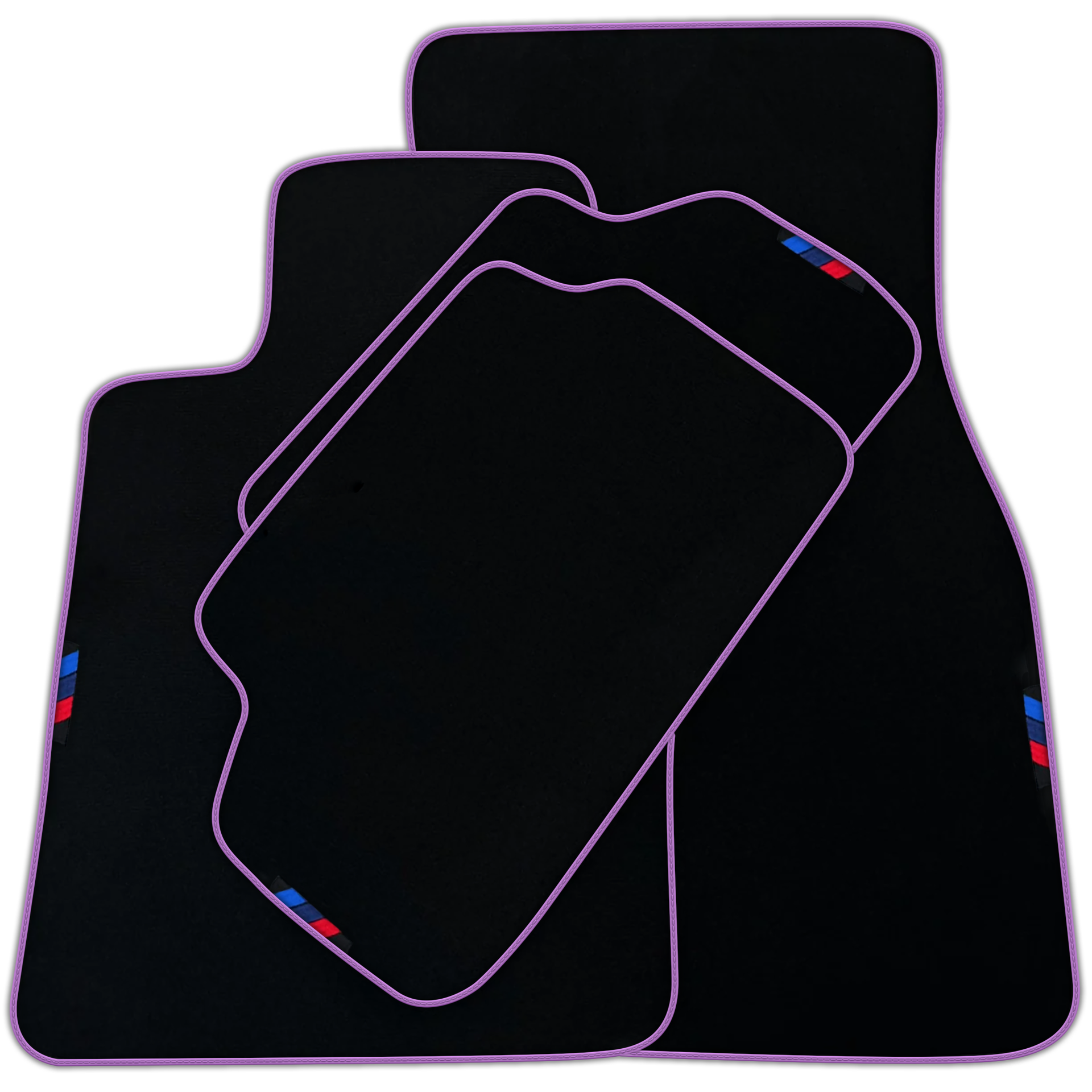 Black Floor Mats For BMW X5 Series G05 | Green Trim | Various Trim Colors