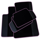 Customizable Black Mats For BMW 2 Series G42 2-door Coupe With Leather