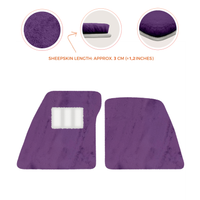 Premium Sheepskin Floor Mats for Ferrari 296 GTS (2022-2025)