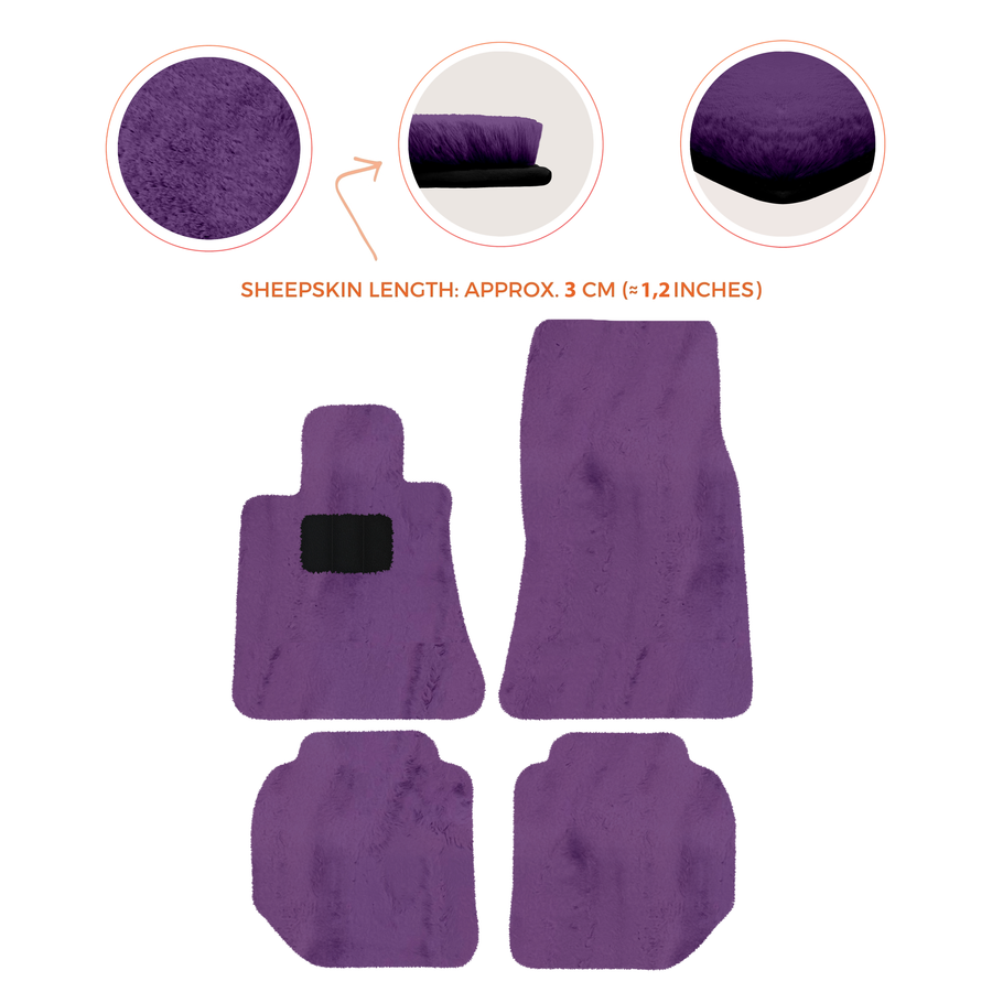 Luxury Sheepskin Floor Mats for Rolls-Royce Ghost Series I (2010-2014)