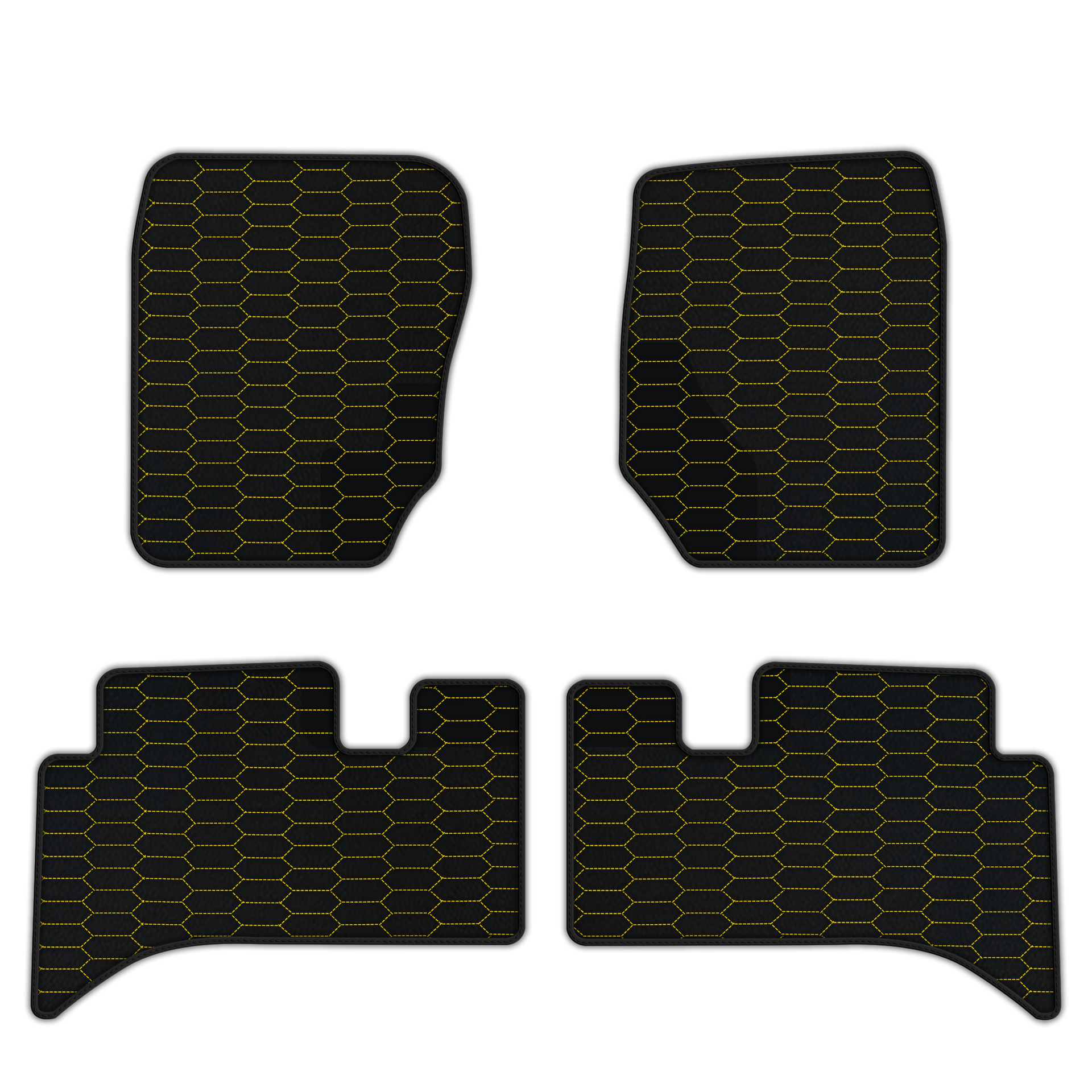 Customizable Premium Leather Floor Mats for Range Rover 1994-2002