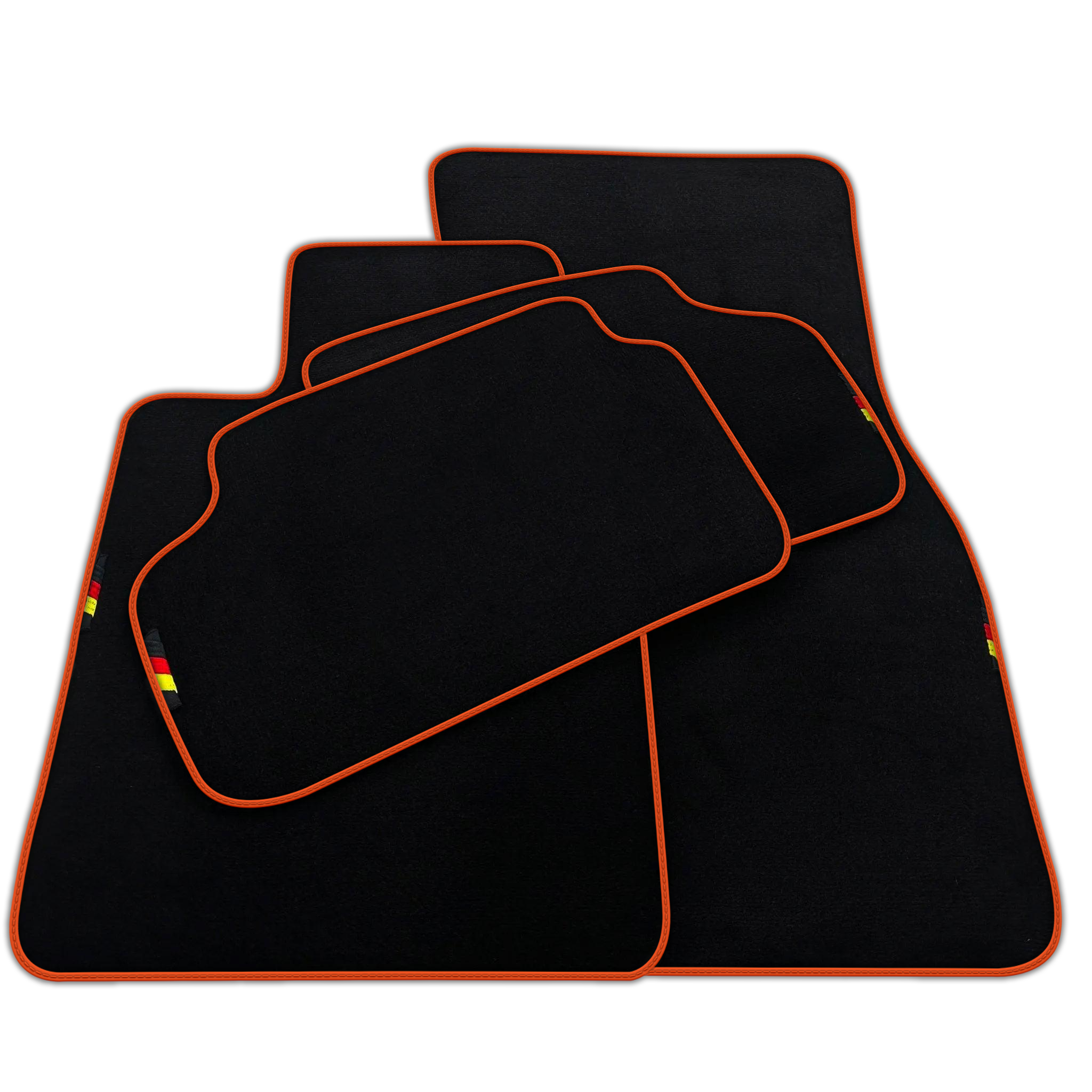 Black Floor Mats For BMW 3 Series G20 Germany Edition