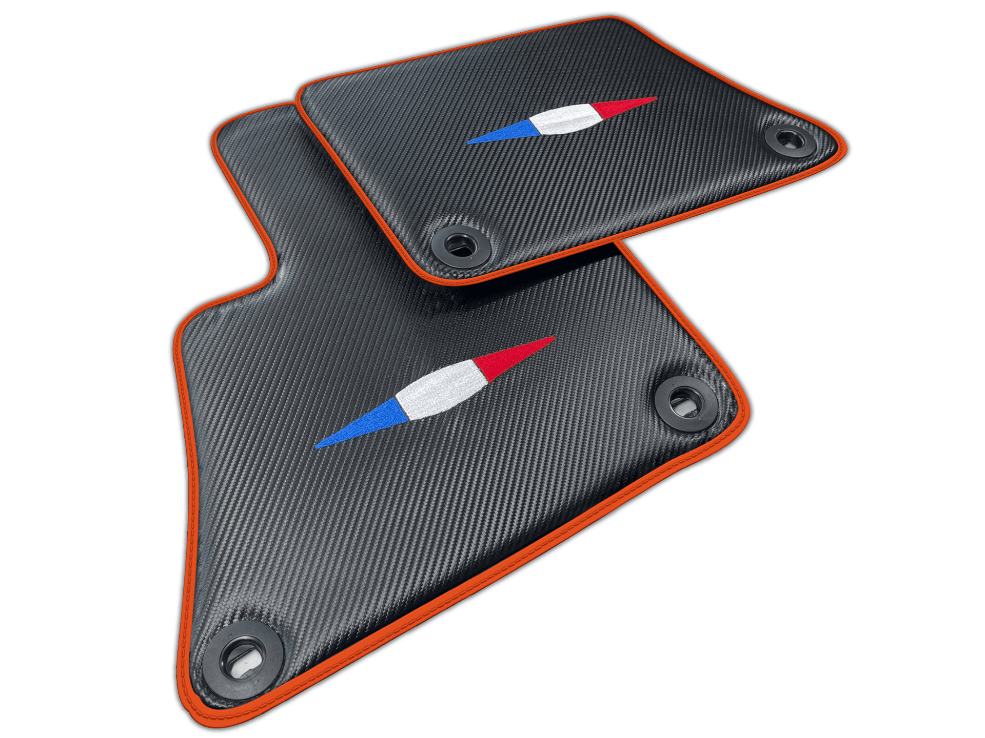 Carbon Fiber Floor Mats for Bugatti Veyron | Various Trim Colors