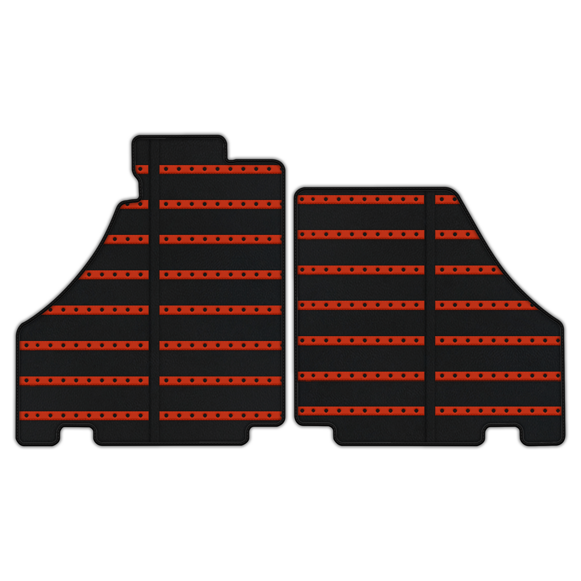 Luxury Leather Daytona Floor Mats for Ferrari 360 Challenge Stradale