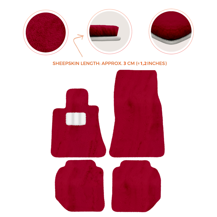 Luxury Sheepskin Floor Mats for Rolls-Royce Ghost Series I (2010-2014)